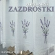 zazdrostka do kuchni LAWENDA - elegancka zazdrostka do kuchni - z obszyciem boków